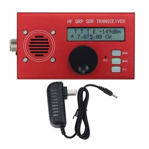 <strong>USDR</strong>/USDX HF QRP SDR Transceiver SSB/CW Transceiver 8-Band 5W Ham Radio With Red Shell - Product Image 2