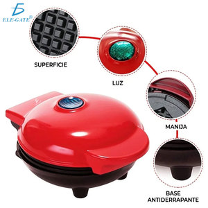 Macchina Elettrica per Waffle Belgi a Forma di Cuore, Mini Ferro Girevole per Waffle - Product Image 5