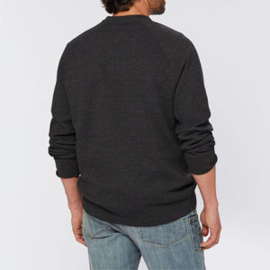 Camiseta de manga larga personalizada unisex Diseño en blanco liso con servicio OEM Camiseta de manga larga con timbre para adultos Impresión personalizada - Product Image 5