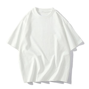 Camiseta de Hombre de Alta Calidad, Corte Recto y Holgado, Informal, 100% Algodón, Diseño Sólido, Personalizable - Product Image 5