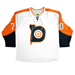 Jerseys de hockey sobre hielo de sarga de aparejos de diseño personalizado OEM con nombres y números de jugadores personalizados, jerseys directos de fábrica a bajo precio - Product Image 1