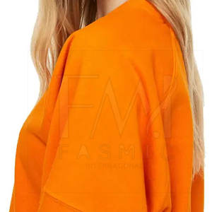 Sudadera con capucha cómoda para mujer naranja de alta demanda Top más vendido a un precio asequible - Product Image 3