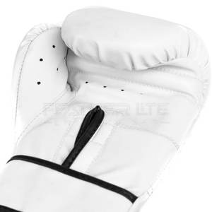 Guantes de boxeo ligeros de servicio OEM para hombres Guantes de boxeo de material sólido con logotipo personalizado para hombres - Product Image 4