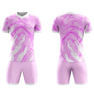 Camiseta de entrenamiento de fútbol personalizada sublimación 100% poliéster traje de fútbol uniformes de fútbol - Product Image 5