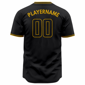 Camiseta de Softbol Sublimada Personalizada para Hombre Adulto, Dos Botones en la Parte Delantera, Media Manga, Transpirable, Ligera, de Malla, con Logotipo Completo del Equipo - Product Image 2