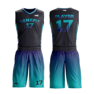 Uniforme de baloncesto hecho a medida de alta calidad Bsci poliéster ropa deportiva buena calidad impreso ropa deportiva uniforme Kit - Product Image 1