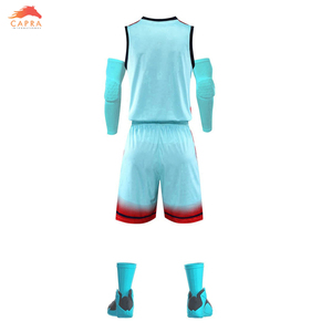 ชุดบาสเก็ตบอลแบบพลัสไซส์ ระบายอากาศได้ดี พิมพ์ลายแบบซับลิเมชั่นเต็มตัว ใส่ได้สองด้าน เหมาะสำหรับฤดูร้อน สามารถปรับแต่งได้ - Product Image 6