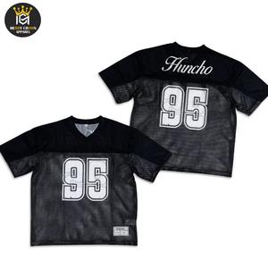 Camiseta de gran tamaño de color personalizada para hombre, camiseta de sublimación con hombros caídos, malla 100% algodón, 100% algodón, Camiseta holgada para hombre - Product Image 1