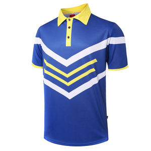 T-Shirt de Sport Décontracté Homme Unisexe 100% Polyester Col V Sans Manches Sublimation Jersey Solide Motif 180 Grammes Court - Product Image 5