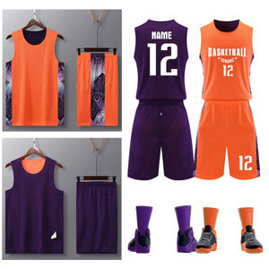 2025 Venta de la mejor calidad Uniforme de baloncesto personalizable con su propio logotipo Conjuntos transpirables en MOQ bajo Amano Sports - Product Image 3