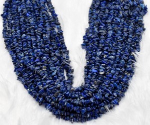 Hot Selling Lapis Lazuli Uncut Chip Beads Natural Crystal <b>Stone</b> For Healing Jewelry MAking - Product Image 6