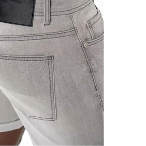 2025, superventas, pantalones cortos de mezclilla para hombre de la mejor calidad, ajustados de verano desgastados, únicos y elegantes para festivales, fiestas, servicio Oem - Product Image 2