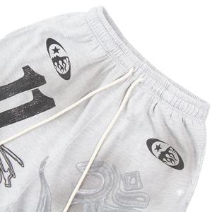 Logotipo personalizado Hombres Gimnasio Negro Corto En Blanco Deportes Jogger Swim Beach Hombre Verano Malla Pantalones cortos de chándal Pantalones para hombres Pantalones cortos de sudor - Product Image 6