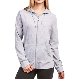 Custom Design High Quality 100% Pure Material Women Hoodies <b>Zipper</b> - Product Image 1