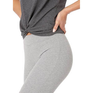 Leggings de yoga push up taille haute pour femmes pantalons de sport sans couture avec fermeture à la taille élastique solide Spandex/Nylon - Product Image 3