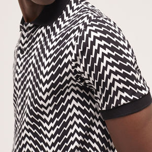 Polos estampados de talla grande para hombre, tela de punto, Material de algodón 100%, Impresión de logotipo personalizado ligero de secado rápido - Product Image 4