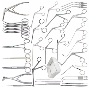 Kit chirurgical ORL haut de gamme Offre Spéciale Source d'alimentation manuelle Outils de diagnostic et de traitement de la gorge du nez de l'oreille - Product Image 2