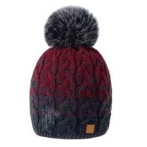 Wholesale 100% acrylic unisex Custom Jacquard knitted Beanie <b>Hat</b> <b>winter</b> ski cap For Fishermen /Street wear waffle Cap - Product Image 3