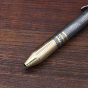 Stylo en acier Damas fait main avec un motif naturel pour une écriture de luxe et un cadeau d'affaires - Product Image 2