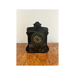 Reloj de escritorio de cuarzo de ocho días de calidad victoriana con LUMINOVA y exhibición de agujas Diseño Art Deco Motivo elegante - Product Image 2