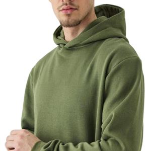 Conjunto Deportivo de Invierno para Hombre, 100% Algodón, Felpa, Sudadera con Capucha, Color Sólido, Manga Larga, Bolsillos Delanteros, Pantalones Deportivos - Product Image 3