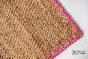 Set de table en jute tissé à la main 40 x 40 cm, vaisselle écologique, tapis de table pour la vente en gros, décoration intérieure, exportateur en vrac - Product Image 3