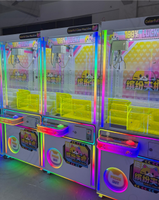 Machine à griffes compacte à monnayeur pour petits espaces, jeu de griffes à prix, pour salles d'arcade