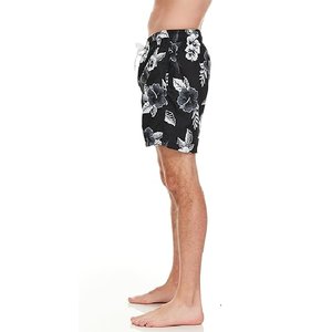 Shorts de bain pour hommes, élégants, personnalisés, imprimés, de haute qualité, séchage rapide, respirants, taille mi-haute, fermeture à cordon de serrage - Product Image 3