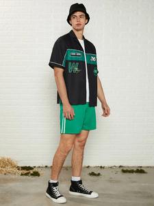 Ropa de entrenamiento informal para hombre, pantalones cortos de verano, a la moda, para gimnasio - Product Image 3