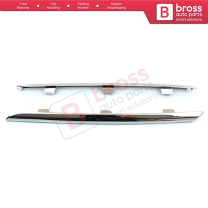 Juego de molduras protectoras cromadas para la parrilla delantera BSP681 620722847R para Clio MK4 - Product Image 2