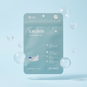 EZ Touch Slim Cover 12mm Patch anti-acné ultra-fin - Patch hydrocolloïde invisible ultra-mince - Fabriqué en Corée - Product Image 1