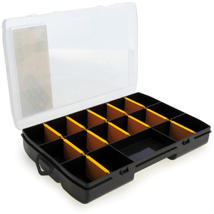 Portaminuteria a cassetta Basic 17 scomparti cm. 27x19x5 H - Product Image 1