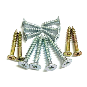 <b>Flat</b> Head Wood <b>Screw</b> Good Price Custom Sizes Other Fasteners Flange Bolt Oem/Odm Made in Vietnam Manufacturer - Product Image 1