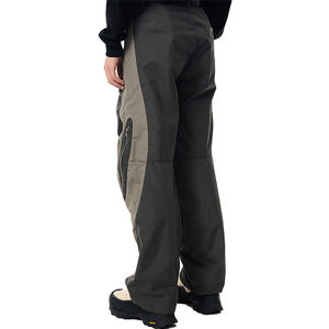Pantalon de survêtement décontracté personnalisé pour homme 2025, patchwork, léger, en laine, imperméable, séchage rapide, jogging, taille mi-élastique - Product Image 3