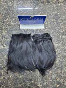 คลิปตรงธรรมชาติในการต่อผมผมมนุษย์เวียดนามดิบหนังกําพร้าชิดผมสะดวก - Product Image 3