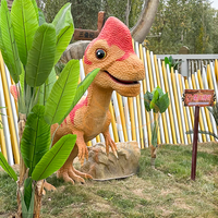 Modèle animatronique de dinosaure électrique simulé pour parc d'aventure, utilisation en intérieur/extérieur, école, garderie, centre commercial, aéroport, en métal, certifié CE
