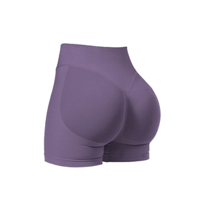 2025 Trendy Custom <b>Gym</b> <b>Shorts</b> Sports Fitness Workout Yoga Solid Color and Sublimated Plus Size Made of Spandex/Nylon - Product Image 1