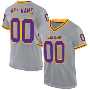 Maillot de football américain personnalisé de qualité supérieure uniforme en maille respirante pour les clubs et les équipes camps d'entraînement vêtements de jeu de retour - Product Image 1