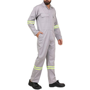 Vêtements de travail industriels d'extérieur à haute visibilité en gros, combinaisons réfléchissantes en nylon, combinaisons pour les environnements de travail - Product Image 2
