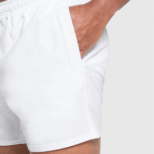 Shorts d'entraînement décontractés pour hommes Gym Workout 2025 Fitness musculation course Jogging pantalon Spandex coton solide hommes Shorts - Product Image 5