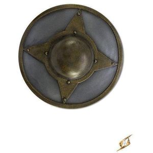 Bouclier Viking médiéval bouclier prêt à combattre pour Cosplay/Roleplay/Halloween Costume bouclier décor à la maison bouclier en métal Durable - Product Image 4