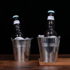 Mini seau en métal en fer blanc pour le glaçage des frites - Product Image 5