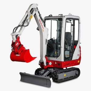 Excavadora hidráulica de cadenas TAKEUCHI TB290, ligeramente usada, en venta, 3.5t 8ton, lista para envío mundial. - Product Image 3
