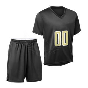 Maillot de lacrosse réversible de haute qualité en polyester, séchage rapide, respirant, vêtements de sport, logo personnalisé, taille plus, uniforme durable - Product Image 2