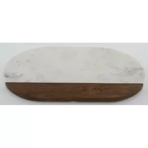 Bandeja de servicio de mármol de alta calidad Bandeja de servicio de madera Premium Elegante para uso de servicio de comida al por mayor Precio barato - Product Image 6