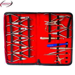 Surtechs-Kit de instrumentos de ortodoncia, 19 piezas, hecho en Pakistán, de acero inoxidable - Product Image 5
