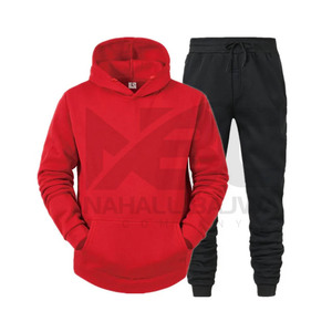 Survêtement XXL personnalisé pour hommes pour l'entraînement en salle de sport 2023 Vêtements de sport d'hiver Sweats à capuche et sweatshirts avec survêtement de jogging - Product Image 5
