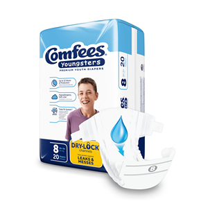 Comfees Baby Diapers Size 8 20pcs (x4) Disposable Eco-Friendly Diapers Newborn Diapers. Over 46 lbs - Product Image 5