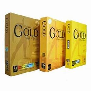 La mejor línea de papel A4 dorada en base de papel para uso en la oficina 70gsm/75gsm/80gsm 80g papel ponderado - Product Image 3