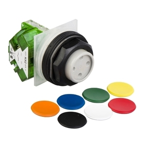 Interruttori a Pulsante SCHNEIDER ELECTRIC 9001SKR3UH5, 7 Colori Disponibili, 30 Pezzi Interruttore a Proiezione con Ritorno a Molla 1NO - Product Image 1